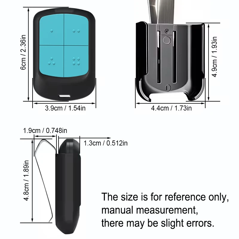 For Merlin MERLIN+ Security+ 2.0 E960M E950M E945M E943M E940M E950C E940C Garage Door / Gate Remote Control Openre 433.92MHz