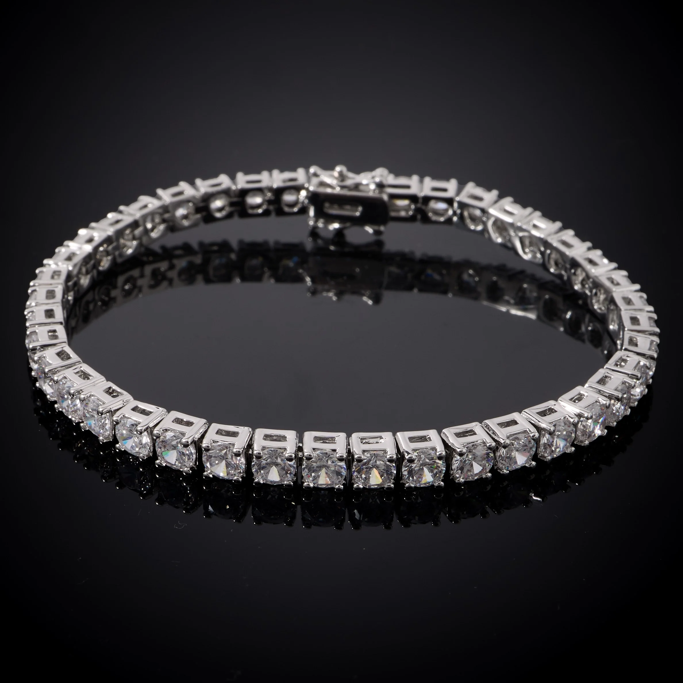 M00001B Bracelet For Women  Hand Make Multilayer Bracelets Bangle Cubic Zirconia Jewellery Party Wed Bridal Women's Accessories