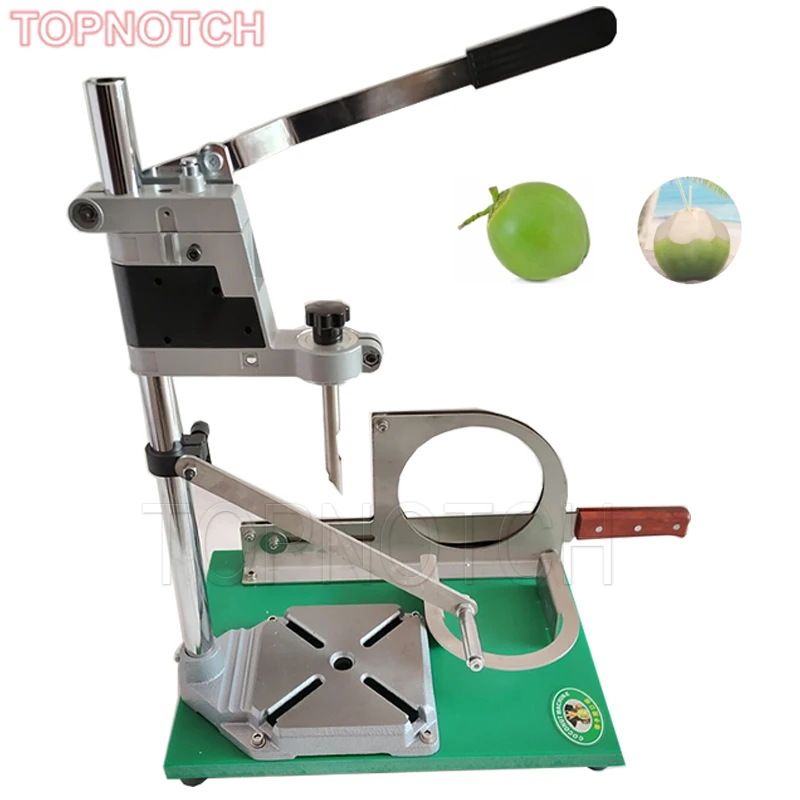 Manual Green Coconut Hole Opening Machine Portable Stainless Steel Peeling Cutting Tool Opening Coconut Artifact