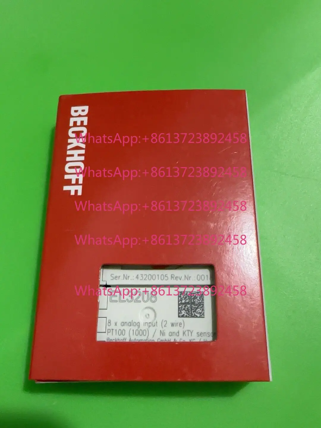 Beckhoff module EL3208 original and genuine