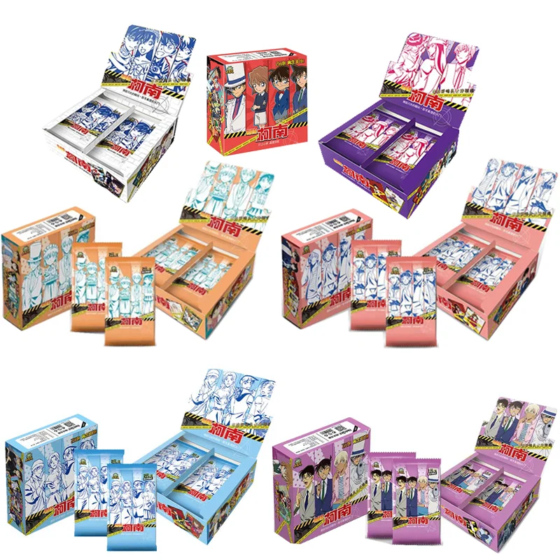 

New Anime Detective Conan Rare Hot Stamping Complete Set PR Flash Card Board Game Collection Card Toy Children's Birthday Gift