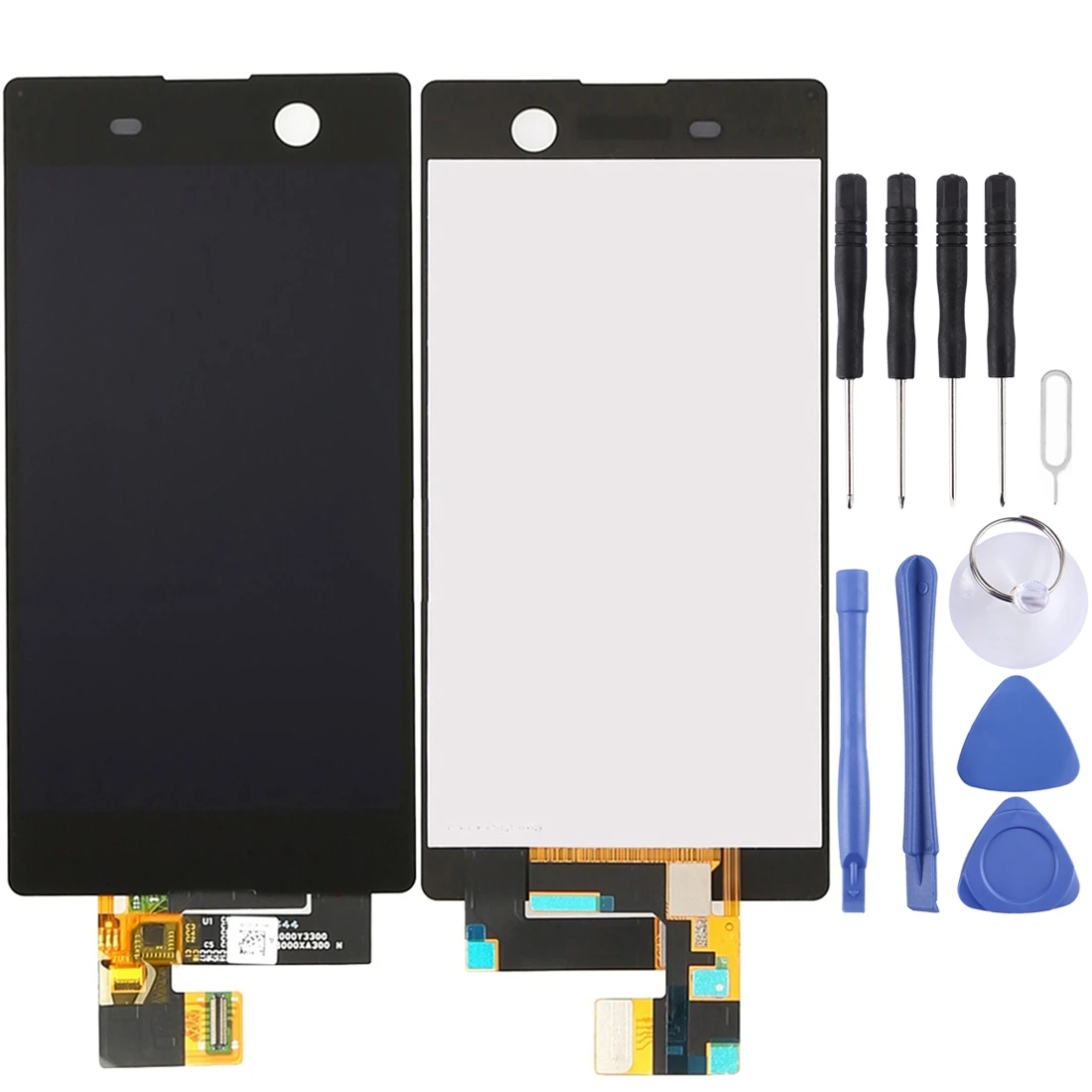 Tela LCD OEM para Sony Xperia M5 / E5603 / E5606 / E5653 com conjunto completo de digitalizador (preto)