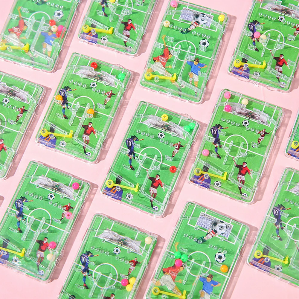 10-50 Pcs Football Theme Maze Game Kids Birthday Party Baby Shower Wedding Guest Gifts Christmas Carnival Party Prizes Trophies