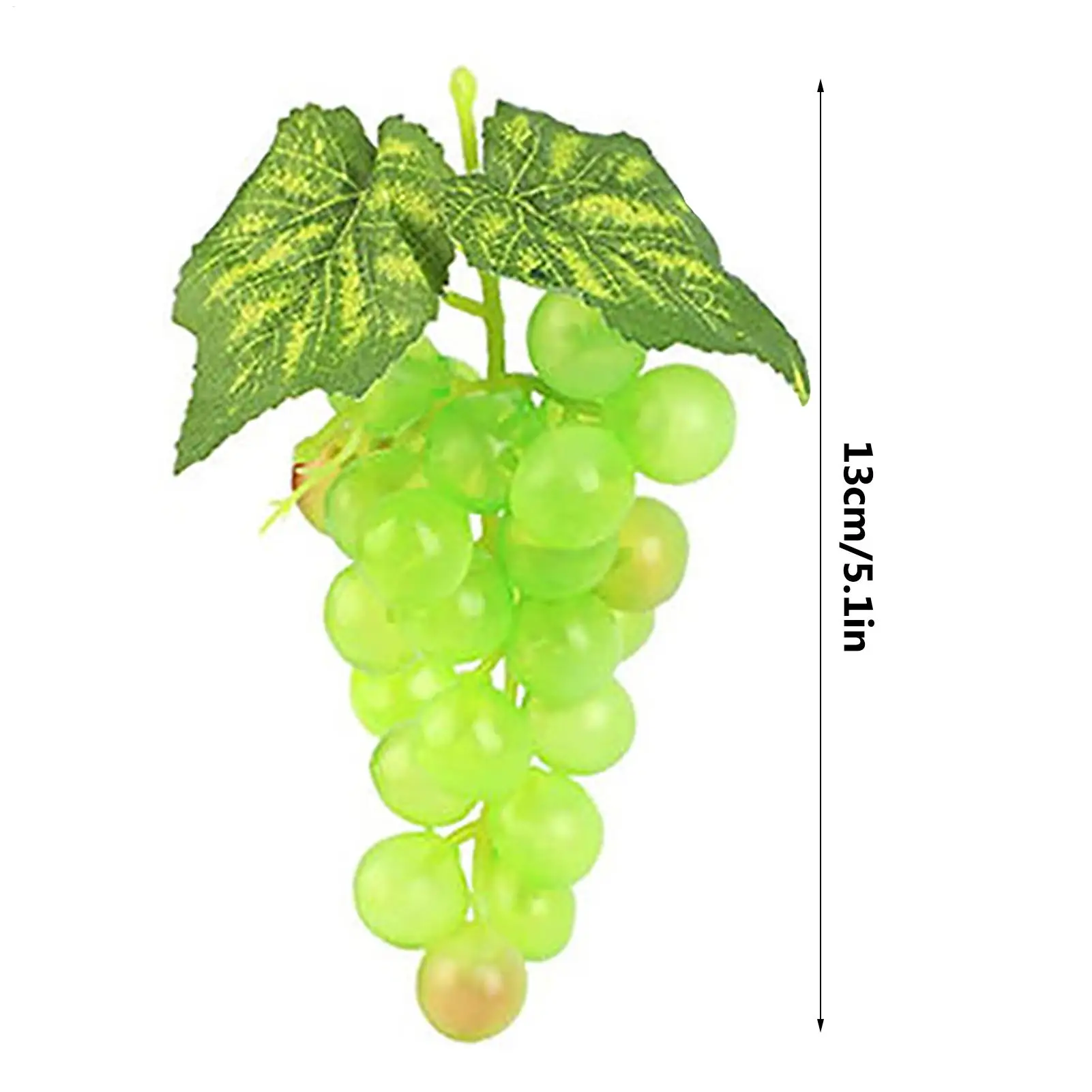 Artificial Grapes Cluster Matte Finish Fake Grapes Bunch 18pc Artificial Decorative Grape Ornaments exquisite  Fruit Party Decor view 6