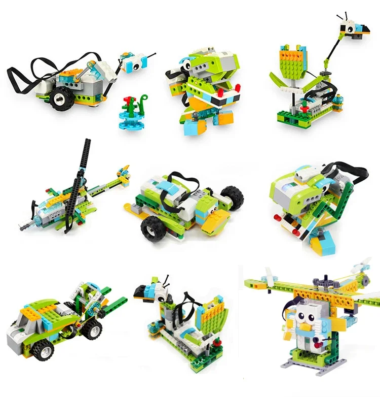 NEW WeDo 2.0 2nd Generation Robotics Construction STEAM for Scratch 3.0 Core Set Building Blocks Technical Brick Educational Toy