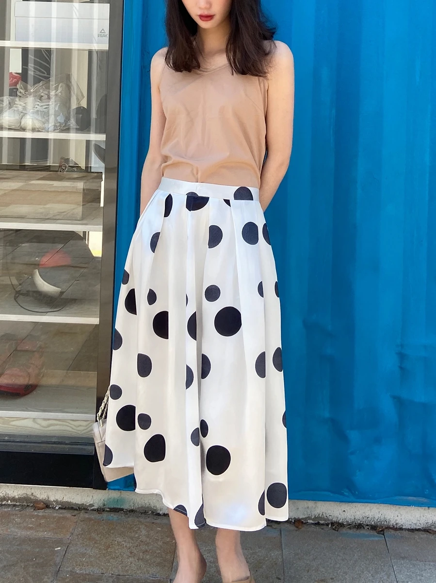 

Женская ацетатная юбка-миди А-силуэта из сатина с драпировкой, с завышенной талией, с принтом, для офиса и повседневной носки