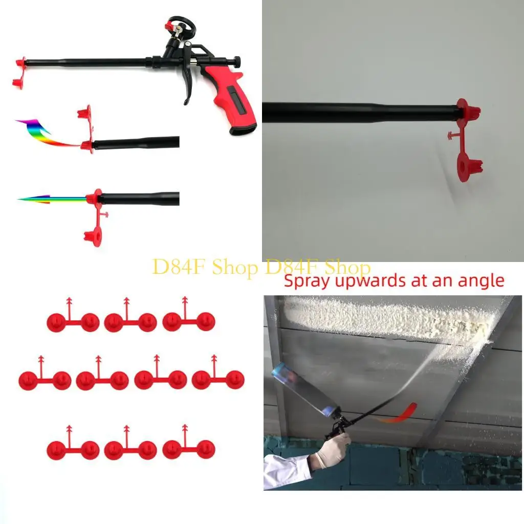 D84F Plastic Foams Sprays Nozzle Applicators Multiple Exteriors Tool for Home Improvement Projects