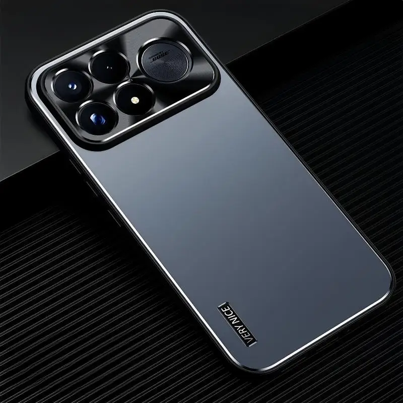 Aluminum Alloy Back Panel Case for POCO F9 Ultra X8 Pro Max F8 Metal CD Camera Hard Anti Drop Shockproof Slim Phone Shell Cover