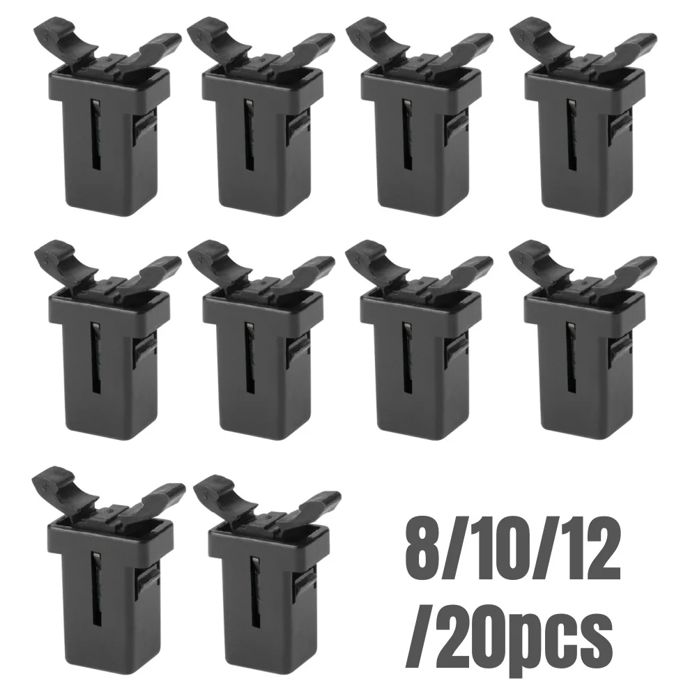 

8-20pcs for Replacement Catch Compatible Touch Lid Bin Clip Latch Spare Repair Lock Clip Replacement Black Lock Catch Waste Bin