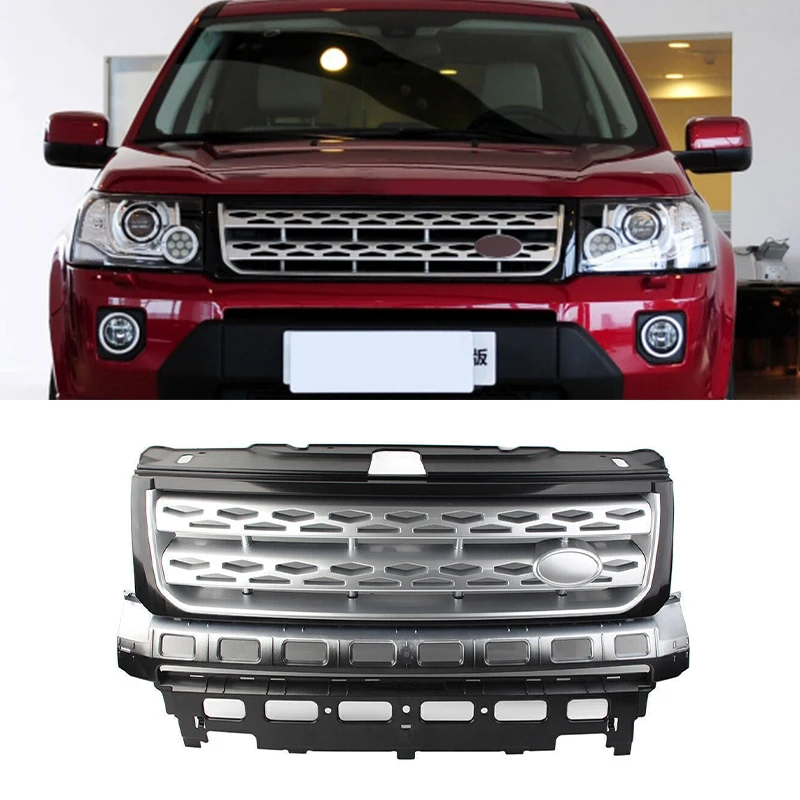 

Car Front Bumper Grill Air Intake Radiator Grille Fit For Land Rover Freelander 2 LR2 2010 2011 2012 2013 2014 2015 2016