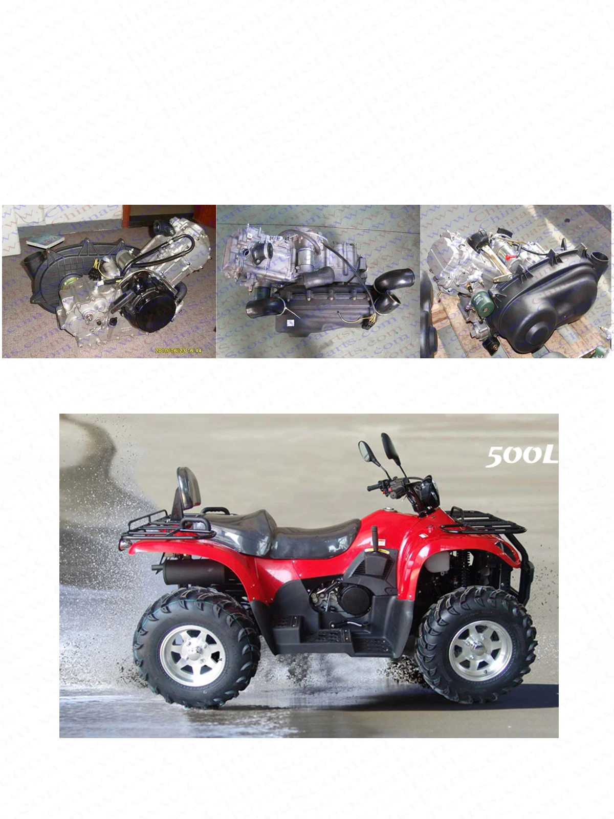 워터 펌프 씰, XinYang Kazuma 재규어 500 500CC ATV UTV