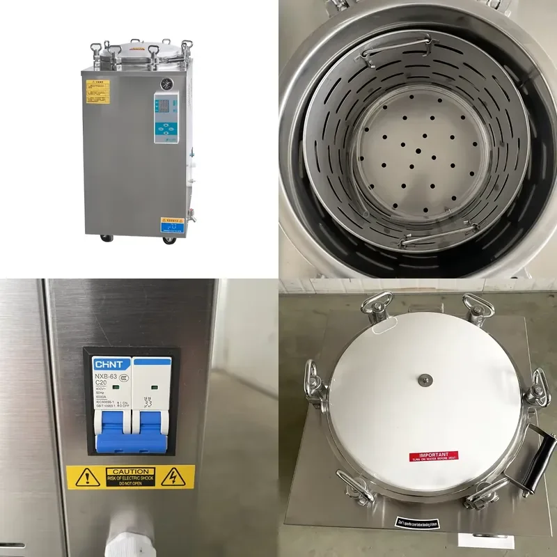 

26 Welso WLS-LD Autoclave 35L 50L 75L 100L Vertical Pressure Steam Sterilizer