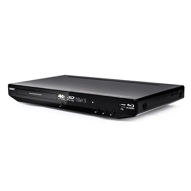 GIEC G4350 Blu-ray 플레이어 DVD VCD BD 플레이어 휴대용 지원 3D DTS 디코딩 1080P HD 전 지역 무료