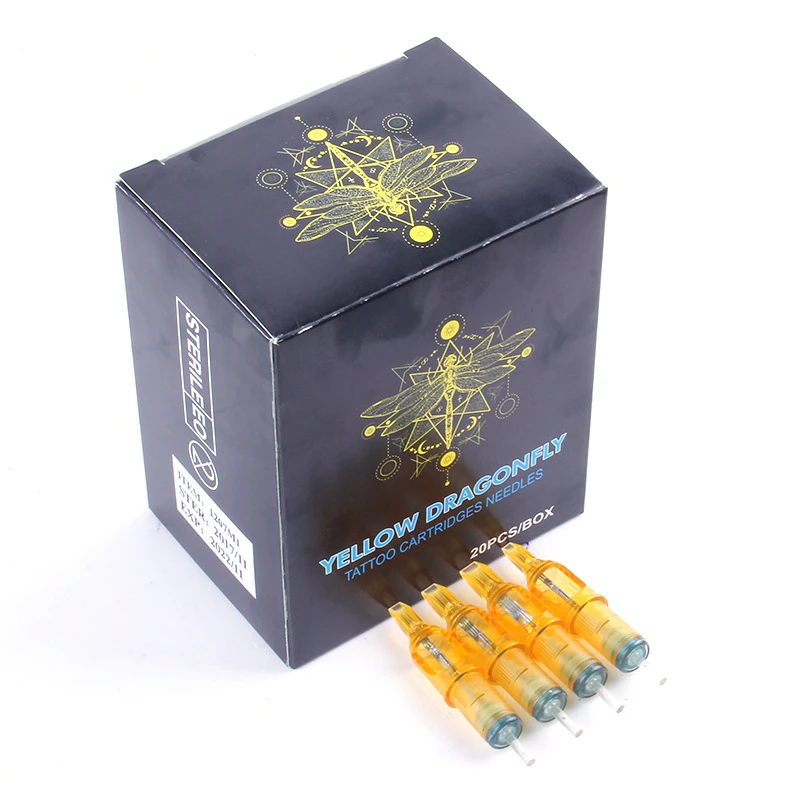 Professional 1205RL Disposable Stainless Steel Tattoo Cartridge Needle for Pen Machine Practice & Body Art Supplies