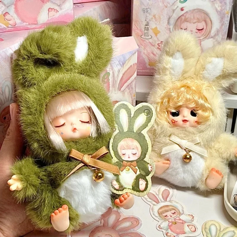 

Annie Baby слепая коробка сидячая поза мультфильм мягкие животные Kawaii декор стола милая Коллекционная игрушка подарок для девочек подарок