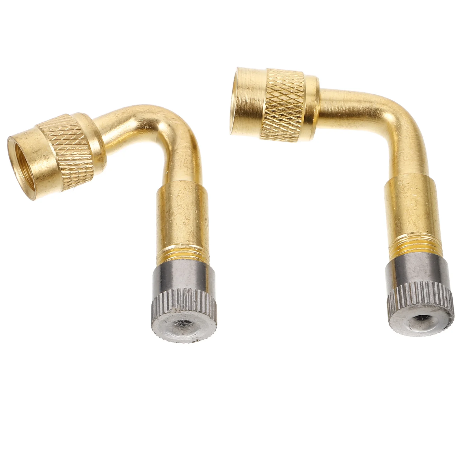 

2pcs Extender Brass Stem Extender Easy Inflation For Electric Scooter Unicycle Accessories Tire Valve Extension Rod Air Valve