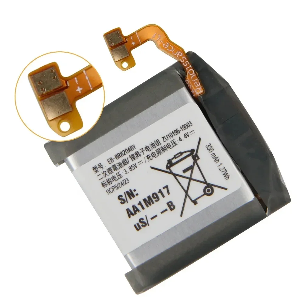 EB-BR820ABY Replacement Battery 340mAh For Samsung Galaxy Watch Active 2 Active2 SM-R820 SM-R825 44mm New High Quality Batteries
