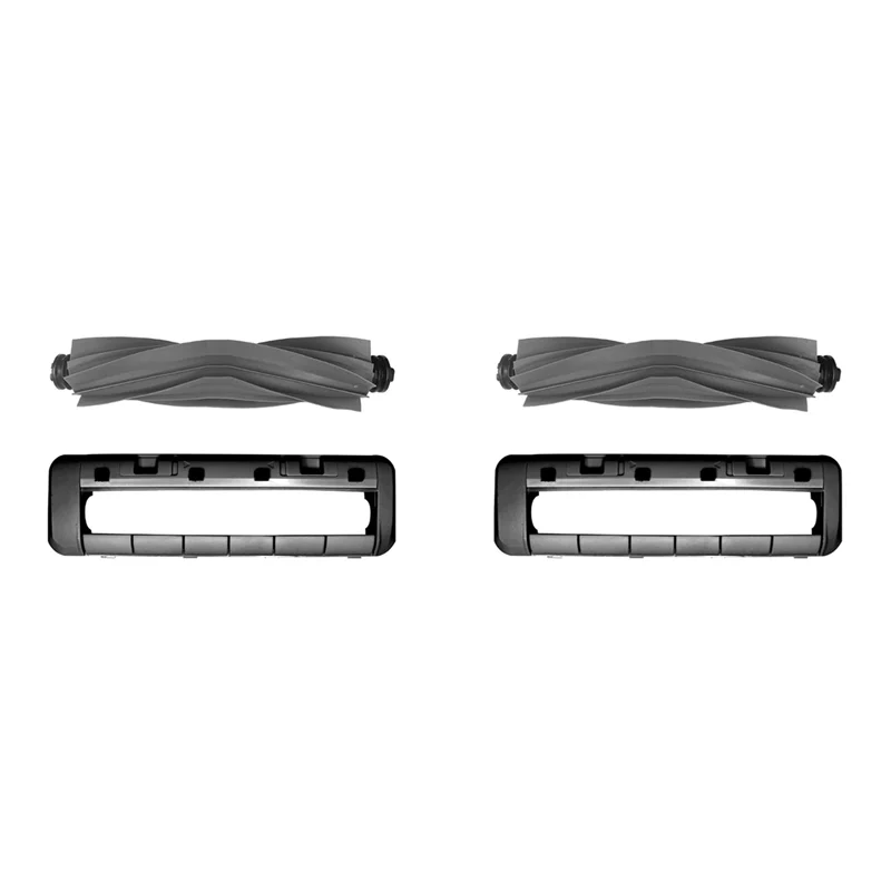 

ABAH-2PCS For Dreame L10s Pro Ultra Heat Vacuum Cleaner Replacement Spare Parts Main Brush Cover Rubber Roller Brush