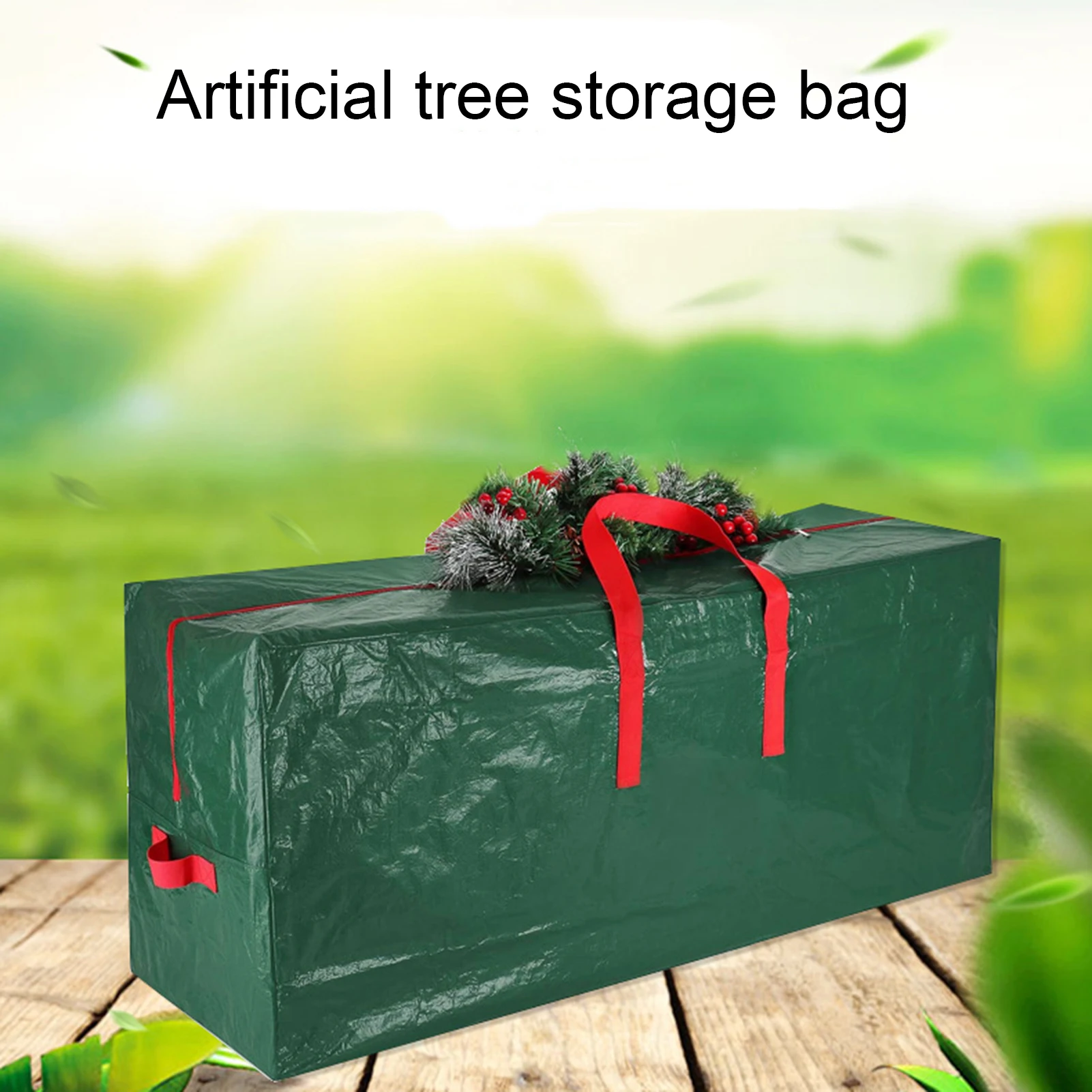 Outdoor Furniture Xmas Storage Bag Waterproof Protect Cover Clothing Organizer Christmas Tree Storage Bag Sack Package Storage