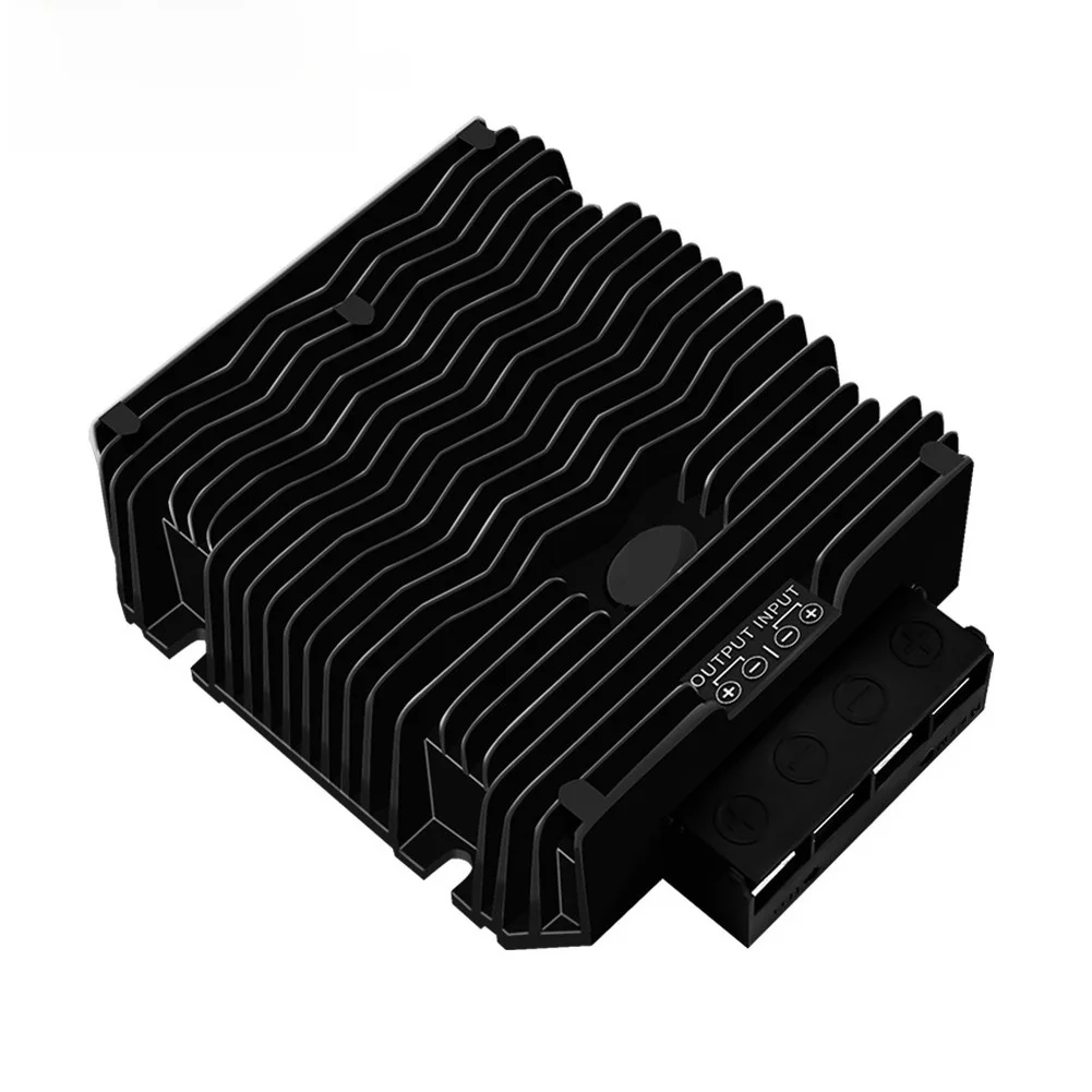 DC-DC Converter 24V to 13.8V 80A with Reverse Polarity Protection and Thermal Shutdown for Reliable 24V to 12V Conversion