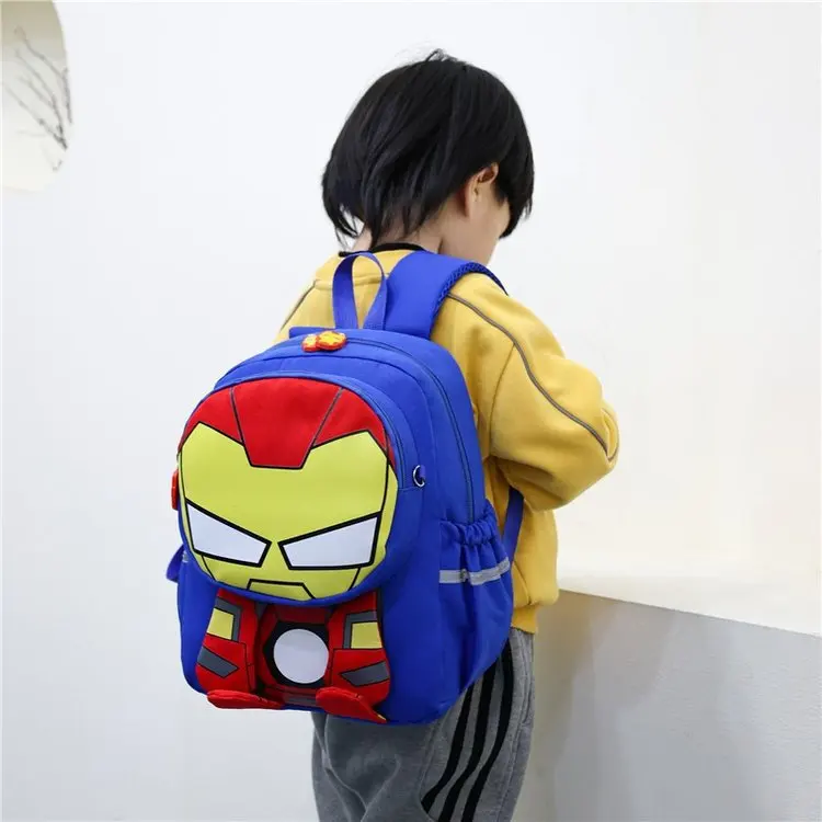 Disney cartoon Avengers Spider-Man boys School Bag New Kindergarten Baby Children\'s Small Backpack Cute Backpack