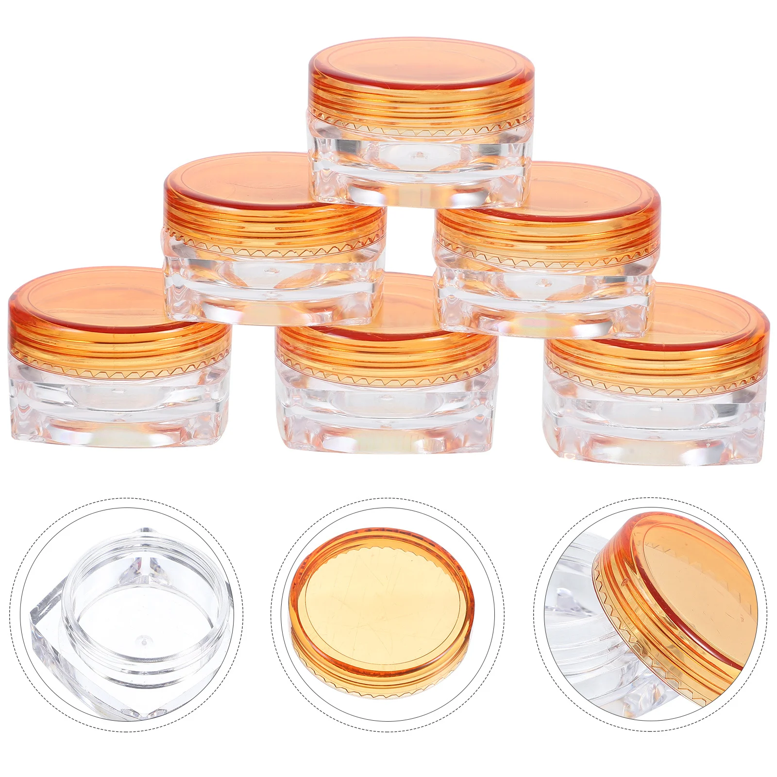 

36Pcs Cream Jars Travel Size Small Refillable Containers Portable Lotion Containers for Travel Cream Jar