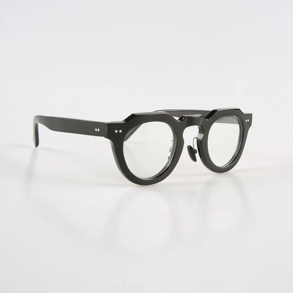 Eyeglass Frames Unique Vinatge Handmade Buffalo Horn Reading Prescription Women's Man Glasses Frame Classic Eyewear Optical