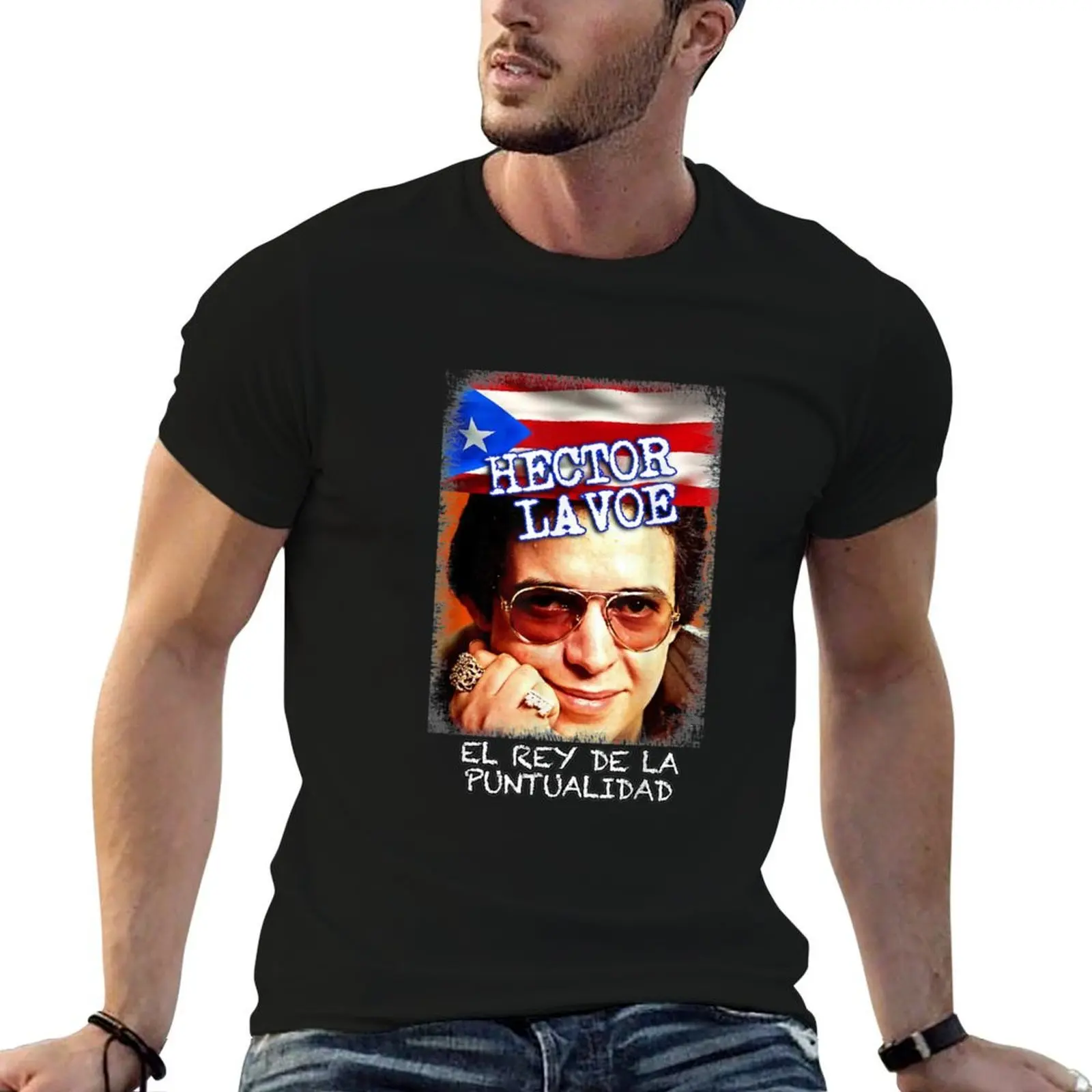 

Hector Lavoe T-Shirt man t shirts for men men t shirt cotton 100% t shirts for man graphic tees T-shirt