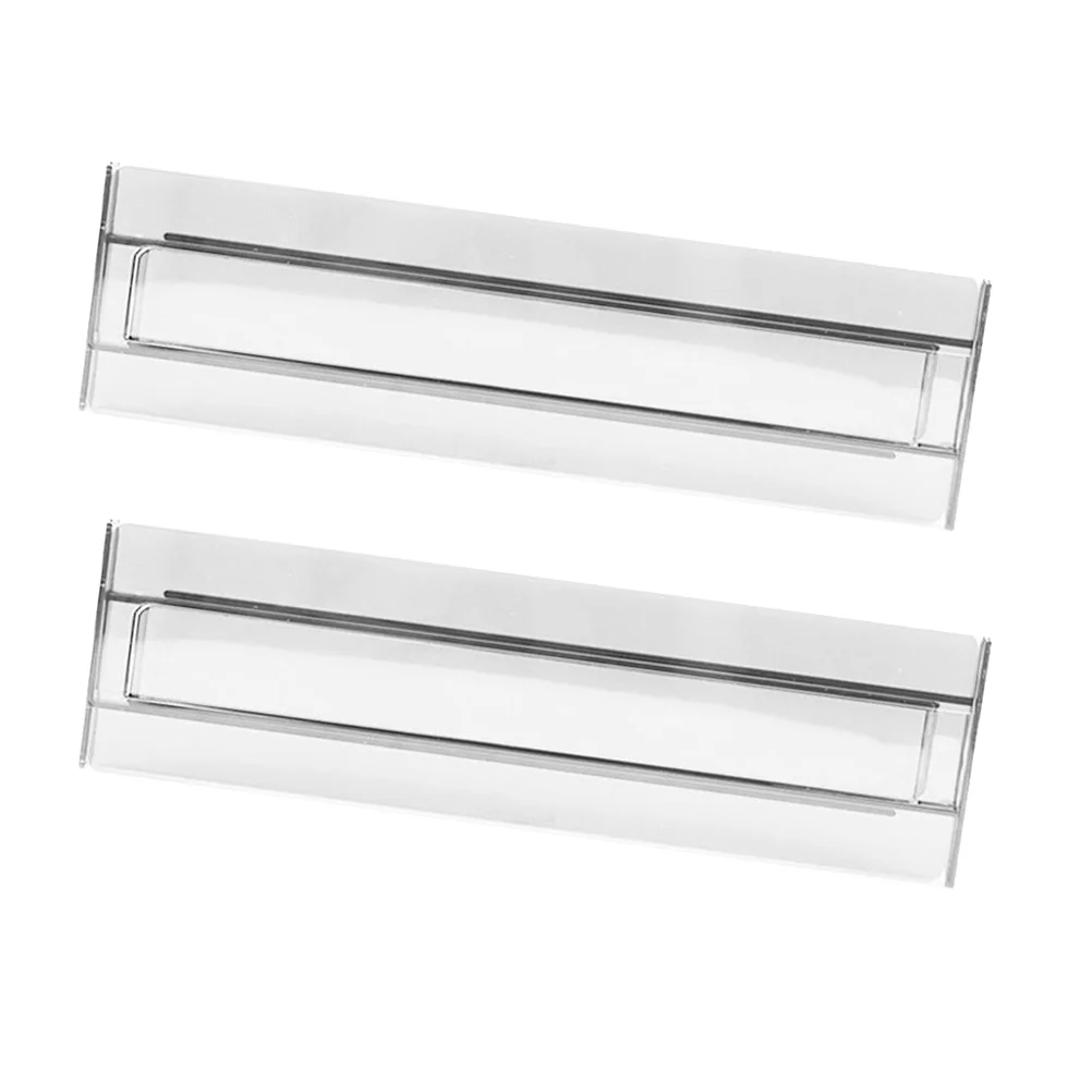 

2Pcs Flexible Adjustable Drawer Dividers Partition Boards for Home Storage Organization Sorting Tool Adjustable Drawer Divider