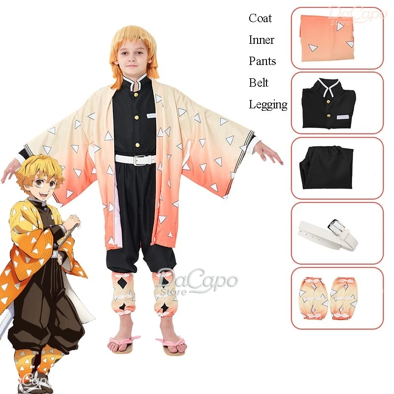 أزياء أنيمي شيطان التأثيرية Slyer Corps Infinity Castle للبالغين والأطفال ملابس الهالوين Onikari Kyojuro Mitsuri Muichiro Tanjiro #4