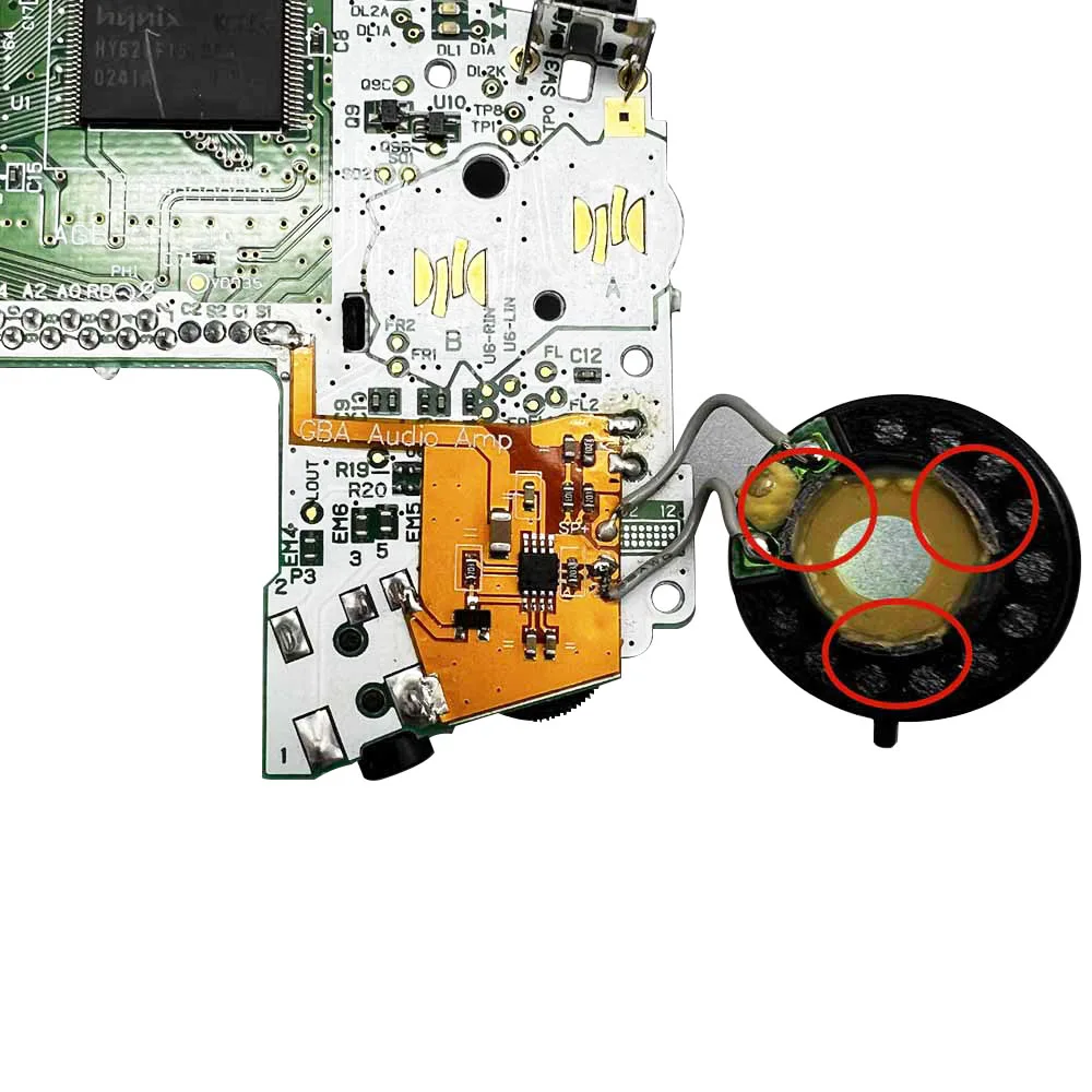 Analyste techniques d'amplificateur de volume numérique à faible puissance pour garçon délibérément, poche de document avancé, campagne GBA GBC, sans son actuel, faible bruit