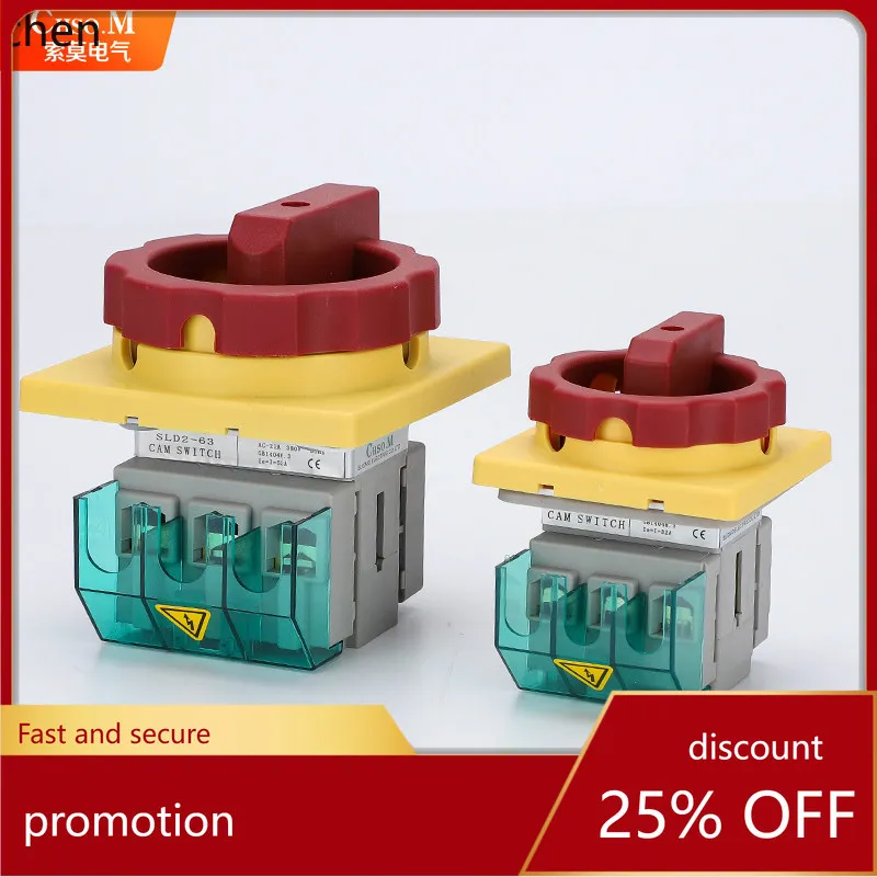 

Поворотный переключатель Hxl sld2-32a для отключения нагрузки, универсальный, для главного управления нагрузкой