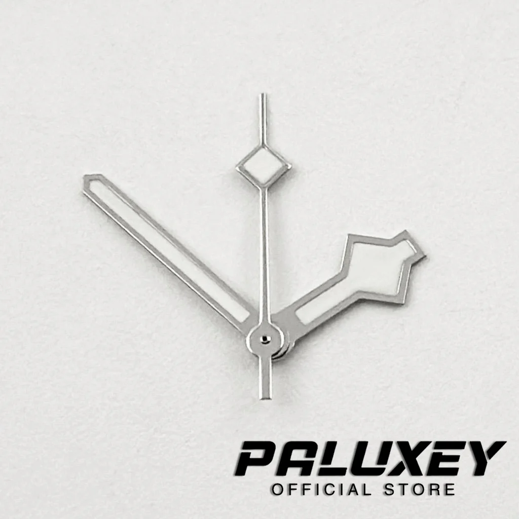 NH35 มือ Black Rose Gold Silver Gold นาฬิกามือเหมาะสําหรับ NH35 NH36 7S26 4R35 4R36 การเคลื่อนไหวสีเขียวส่องสว่างนาฬิกาตัวชี้