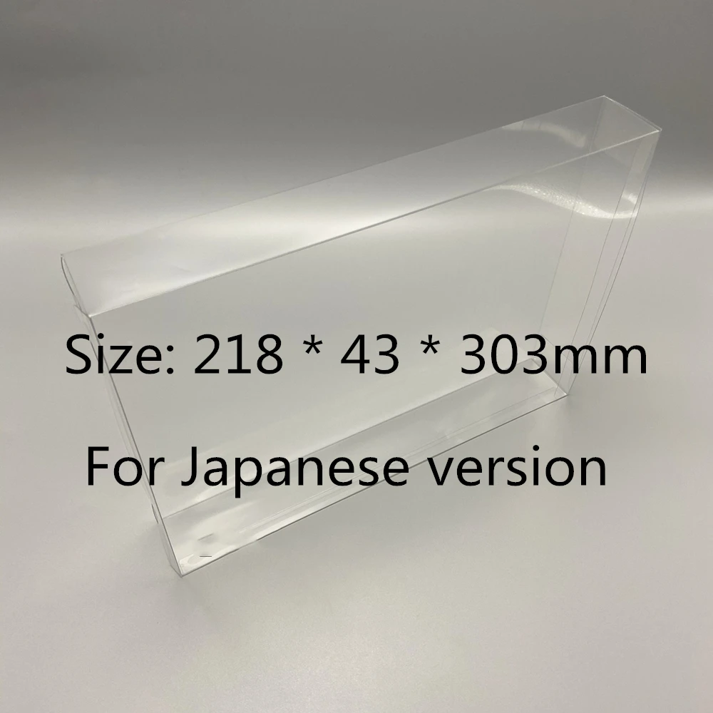 Collection Display Box For Xenoblade Chronicles/Nintendo Switch/NS Game Storage Transparent Boxes TEP Shell Clear Collect Case