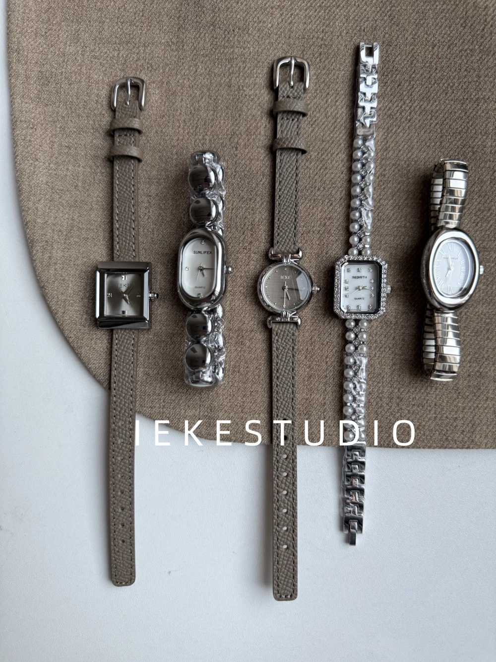 

SilverGrayWatchExudes A Luxurious And Sophisticated Feel A Refined And Stylish Minimalist Women'S Watch With A Unique Wristwatch