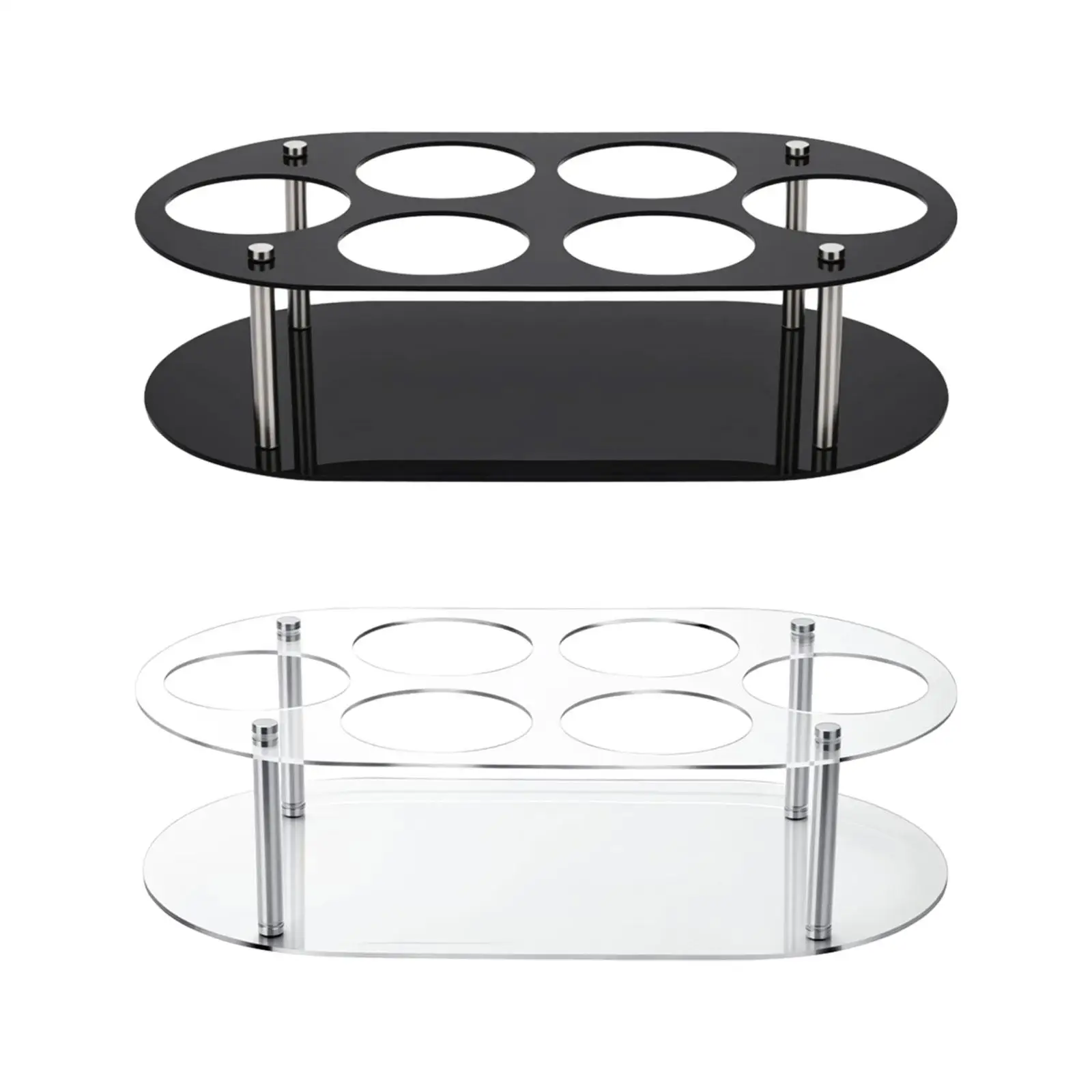 

Подстаканник, 6 слотов, аксессуары для чашек, держатель для стаканов, органайзер, стеллаж для хранения на 20, 30, 40 унций, настольная полка, красивая