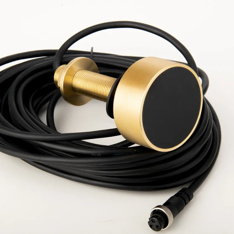 Three-Hole Transducer Depth Sounder Fish Finder Probe  Color Detection Accessories Td25