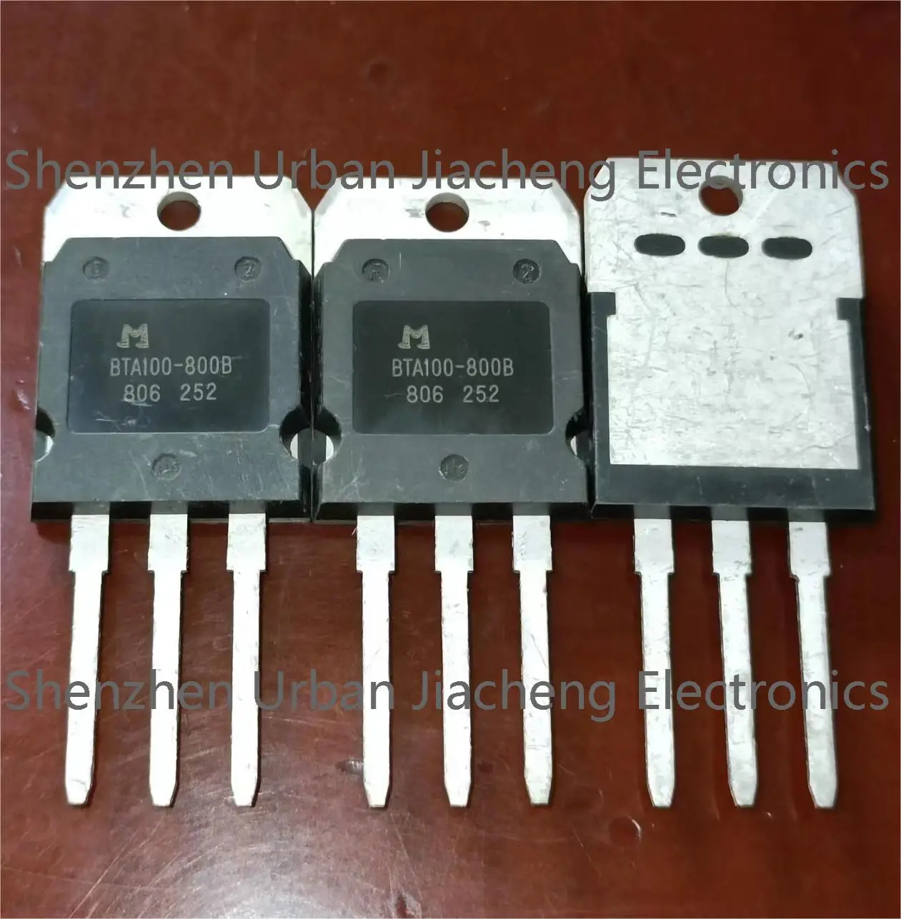 2PCS BTA100-800B BTA100800B BTA100 800B 100-800 100A800V Triac TO-3PT Free shipping Brand new and original