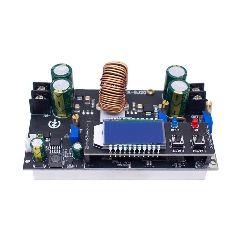 ZK-SJ20 Automatic Step Up Down Module MPPT Buck Boost Converter Power Supply Module Adjustable Board