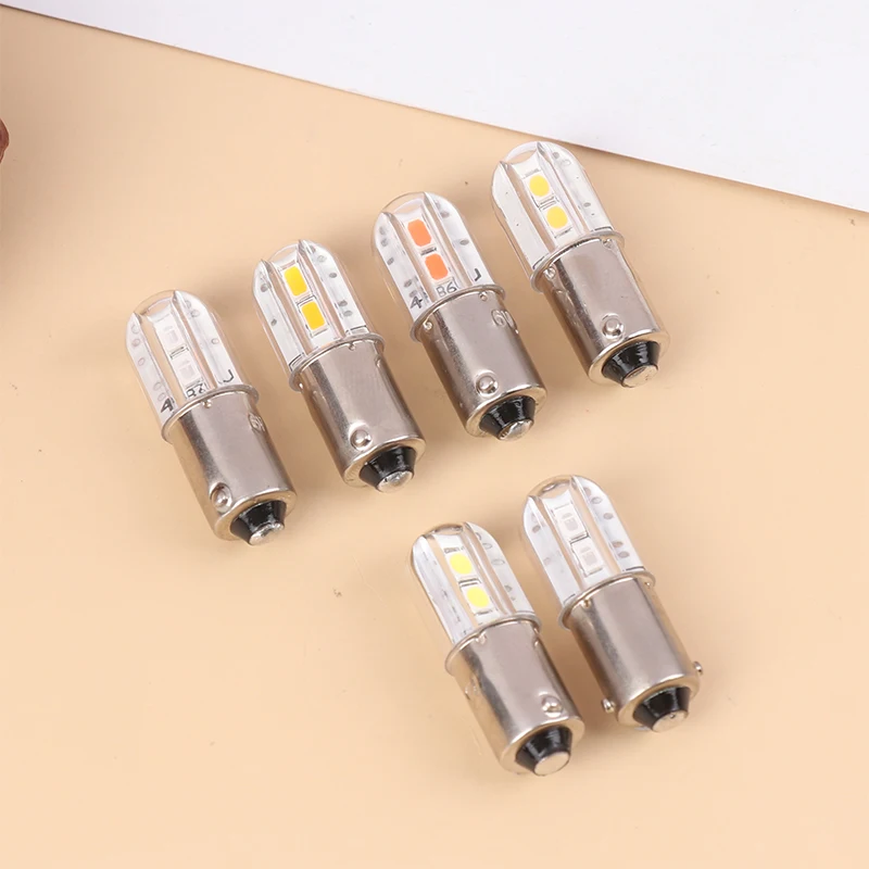 

BA9S Led Bulb 6V Upgrade Bulbs 4LED Lamp Replacement For Flashlight Headlight Motor Bicycle Lighting Instrument LED Bulb