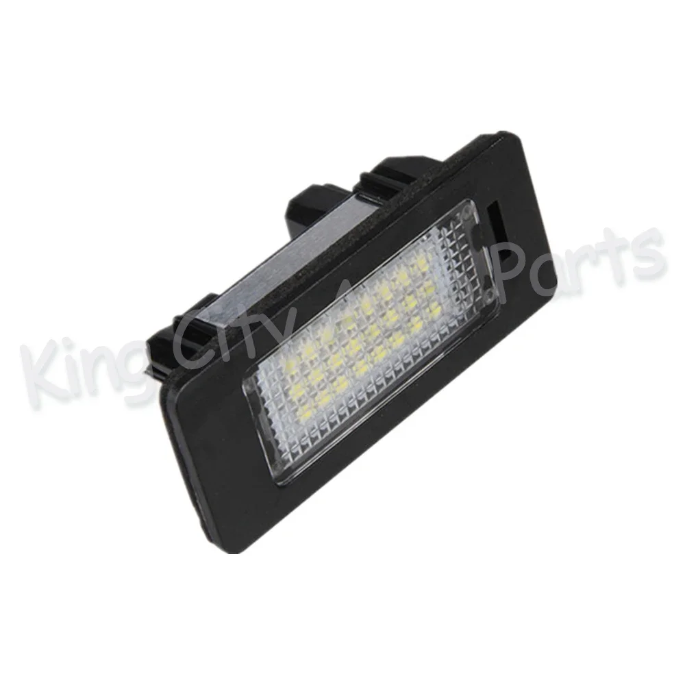 

2PCS For BMW 5 3 Series 525 528 523 530 Rear License Plate Light Assembly Rear Bumper Car Number Plate LED Night Lamp