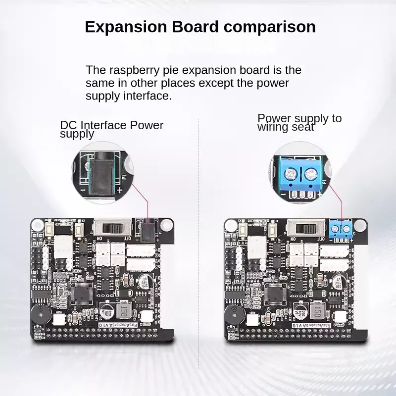Hiwonder Servo e Scheda Driver Motore con Dissipatore di Calore Attivo per Raspberry Pi 5/4B Scheda di Espansione Smart Car Robot Braccio Kit di Parti
