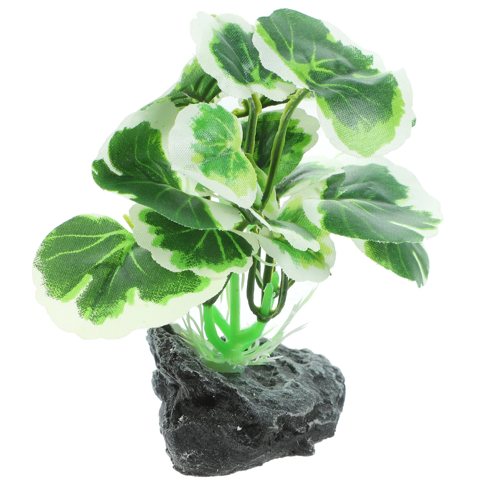 Artificial Aquarium Plant Decoration Realistic Goldfish Hide Fish Tank Ornament Plastic Aquatic Plant Decor for Fresh Salt Water