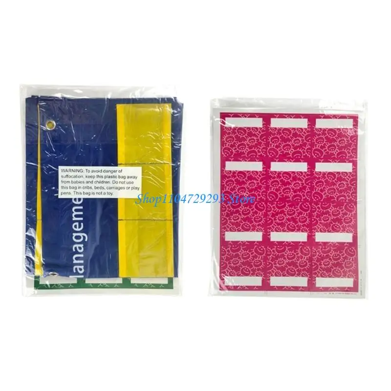 Y2GD Classroom Management Pocket Chart Attendance Pocket Chart for Kindergarten