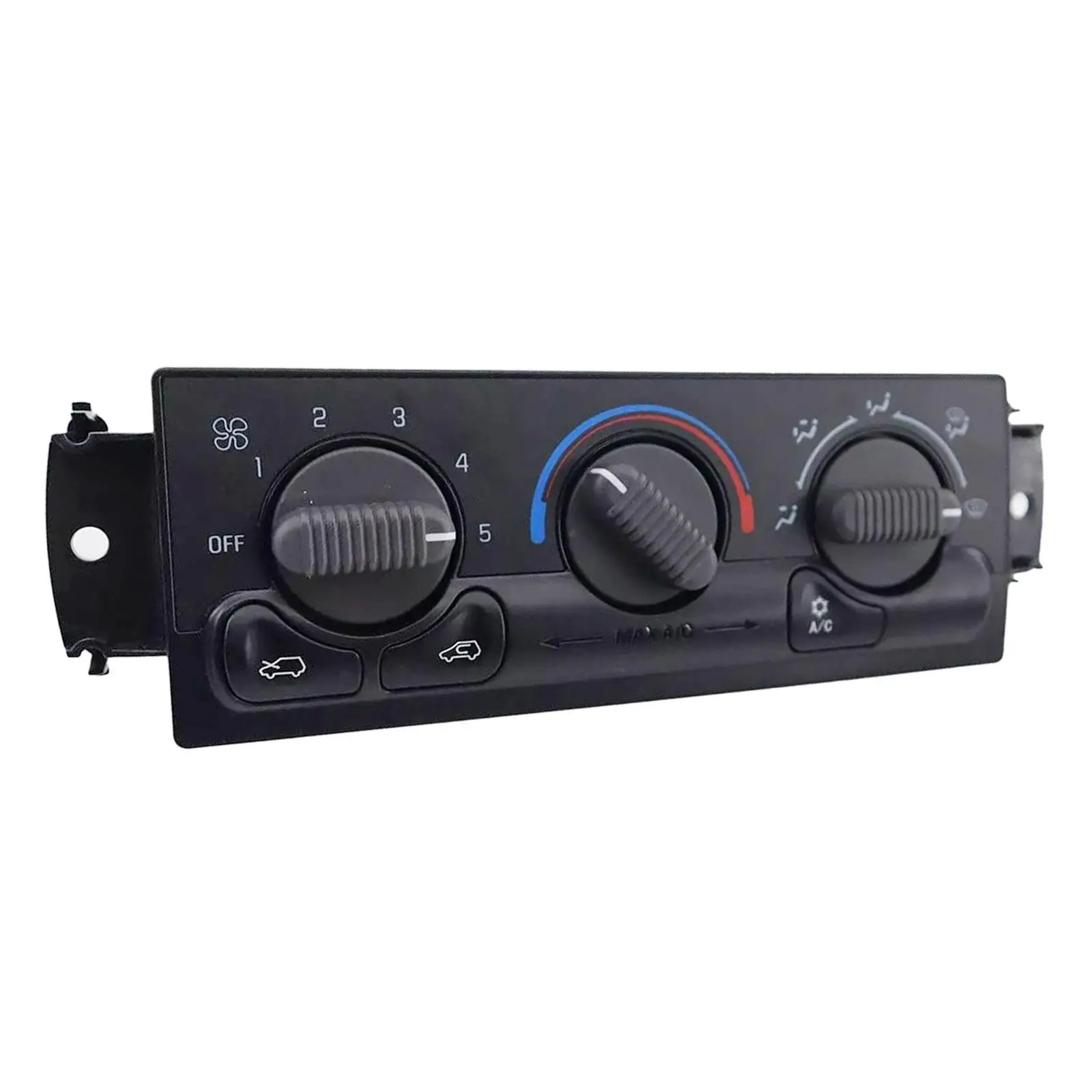 Air Conditioning Control Module Automotive Interior Durable ABS Panel for Sierra 1500 2500 1999 2002