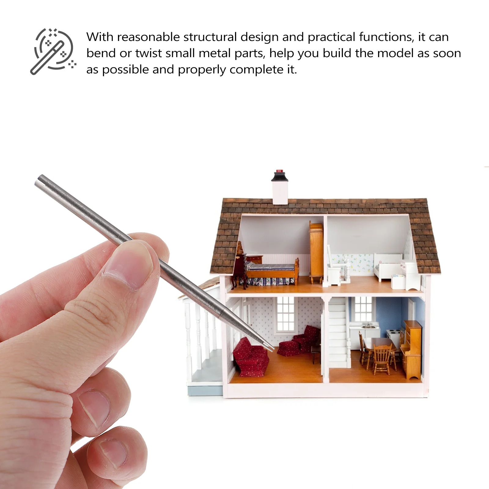 7 Pcs Model Tools DIY Models Multi-functional Metal Bending Assembly Supplies Suite 3D Puzzles