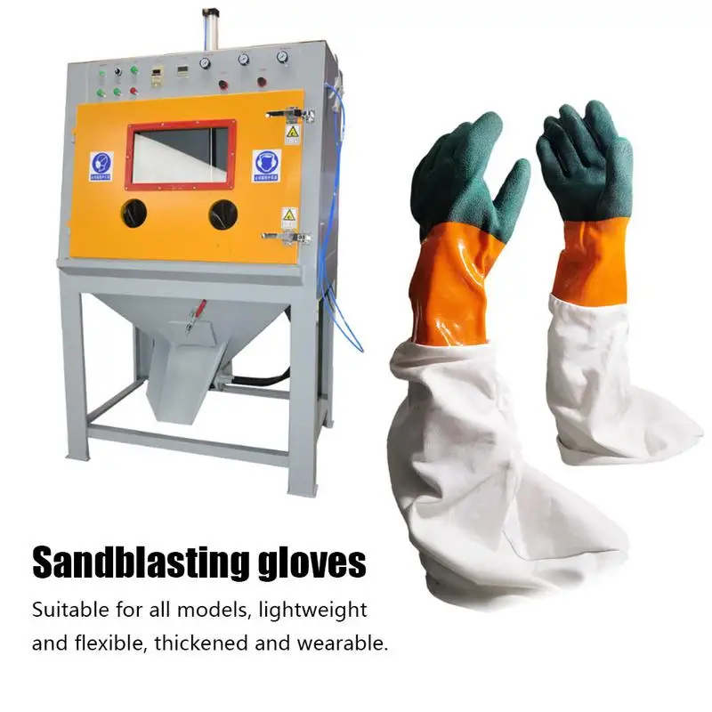 Newest Sandblasting Gloves Breathable Comfortable Wear-Resisting Gloves Sandblasting Machine Accessories