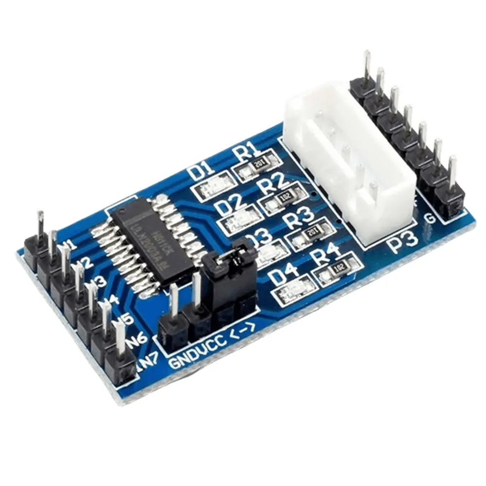 5V 4-Phase Driver Controller Board Multi-Channel Output 28BYJ-48 ULN2003 Stepper Motor Development Board Electronic Components