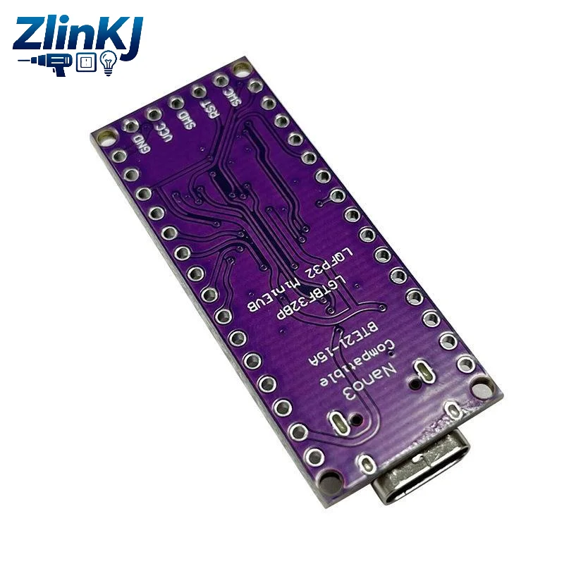 LGT8F328P LQFP32 MiniEVB Development Module 1Pcs with Crystal Replace Nano V3.0 ATMega328P for IoT Prototype Testing