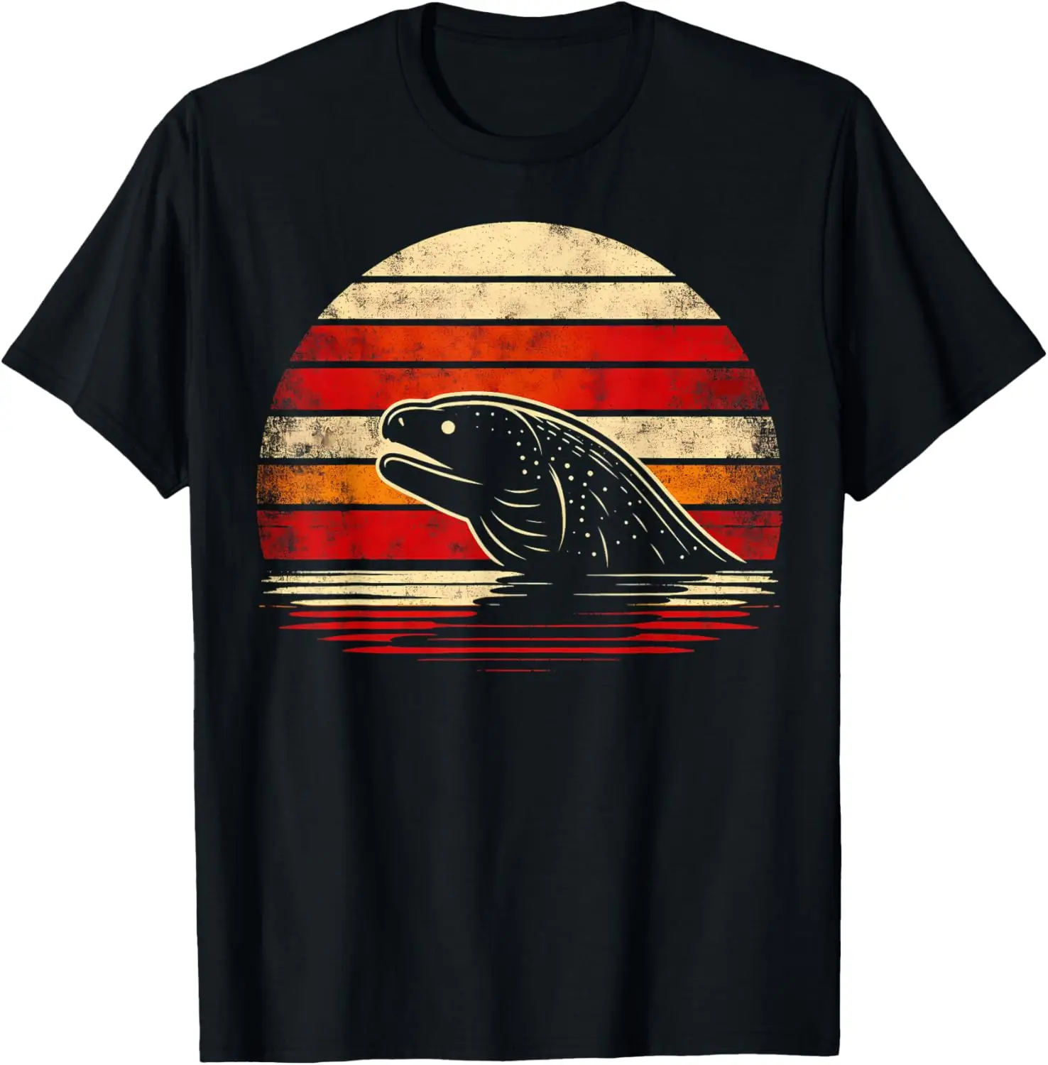 moray-anguilha-por-do-sol-estilo-retro-safari-vintage-camiseta-de-pesca-dos-anos-70
